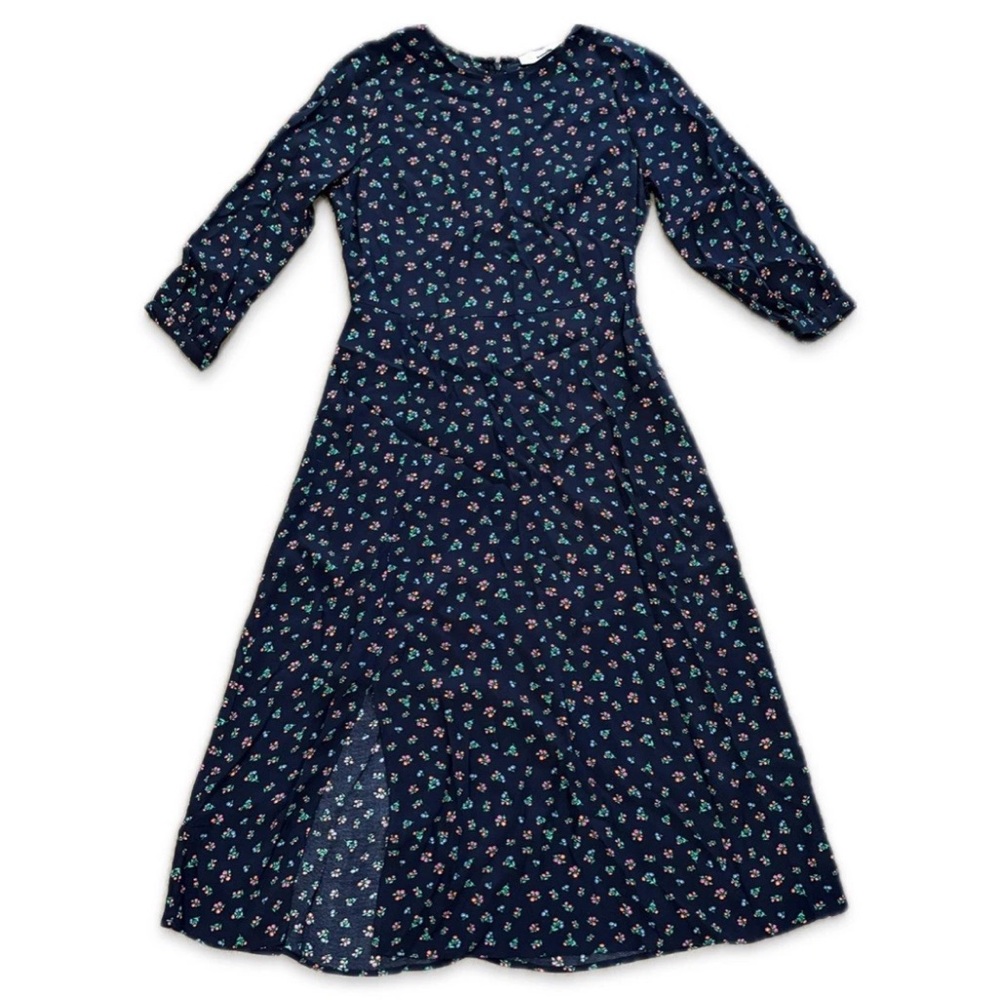 Loft long  Floral Dress Size 2